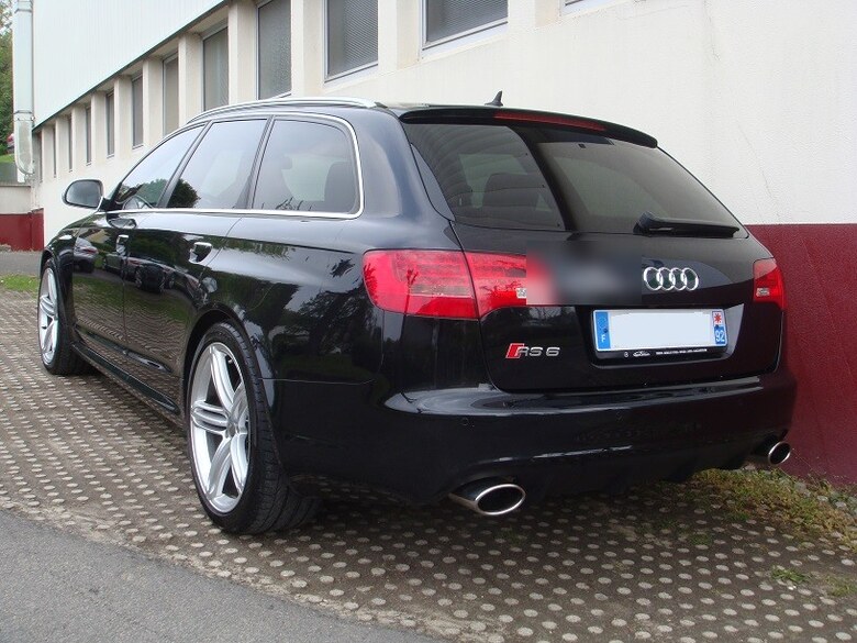 Audi RS6 C6 de trois quarts arrière