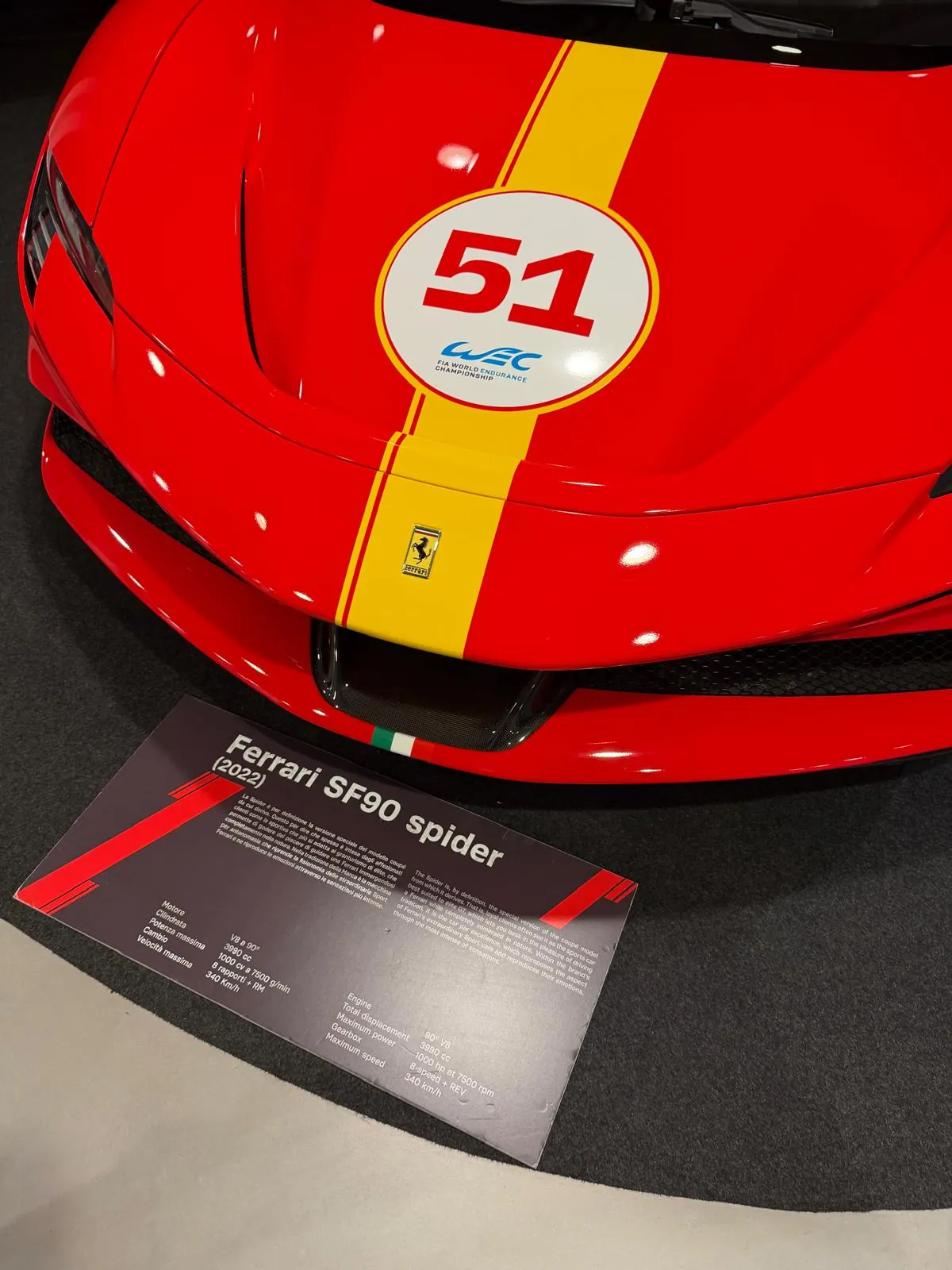 Ferrari SF90 Spider, hybride 1000 ch