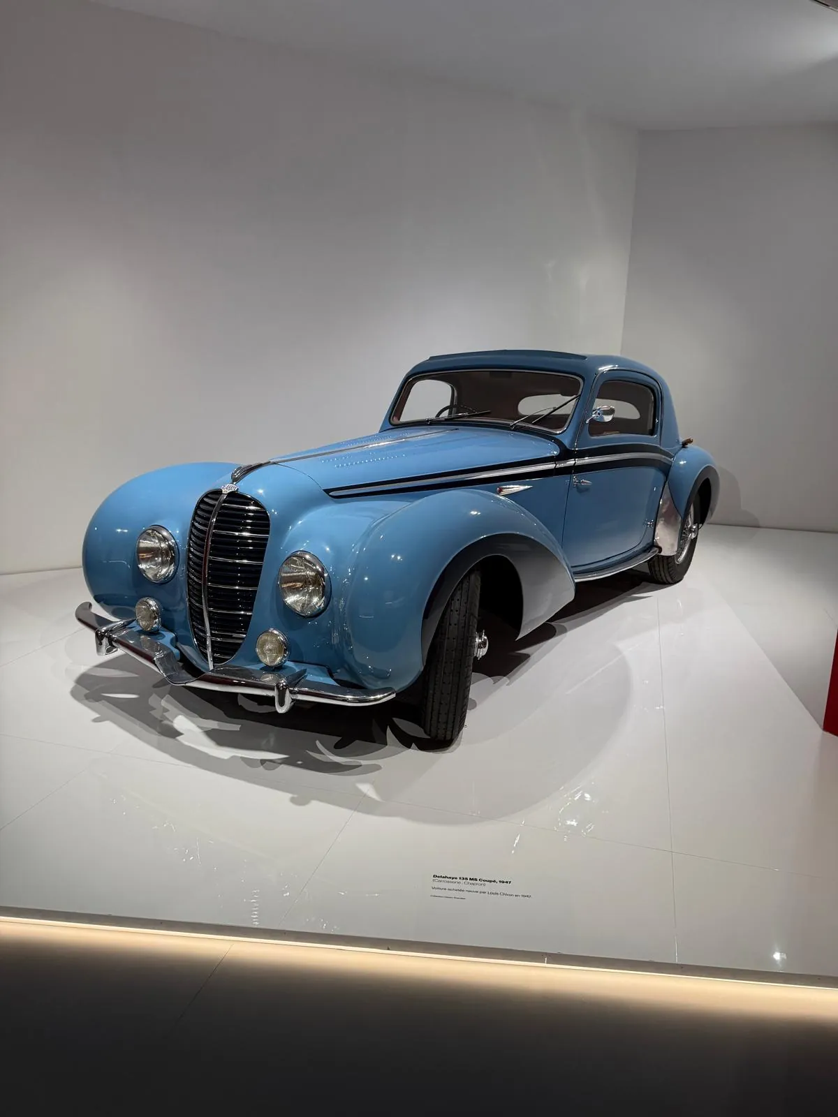 Delahaye 135 MS Coupé de 1947, carrossée par Chapron : l’élégance française de l’après-guerre